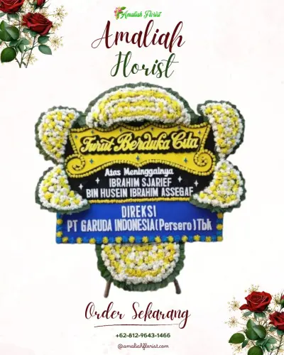 Papan Bunga Duka di Jatiraden
