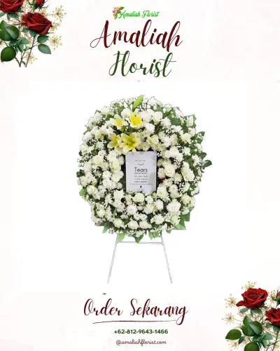 Krans Bunga Duka Cita di Jatiraden
